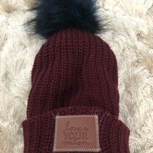 Love your melon cuff beanie hat